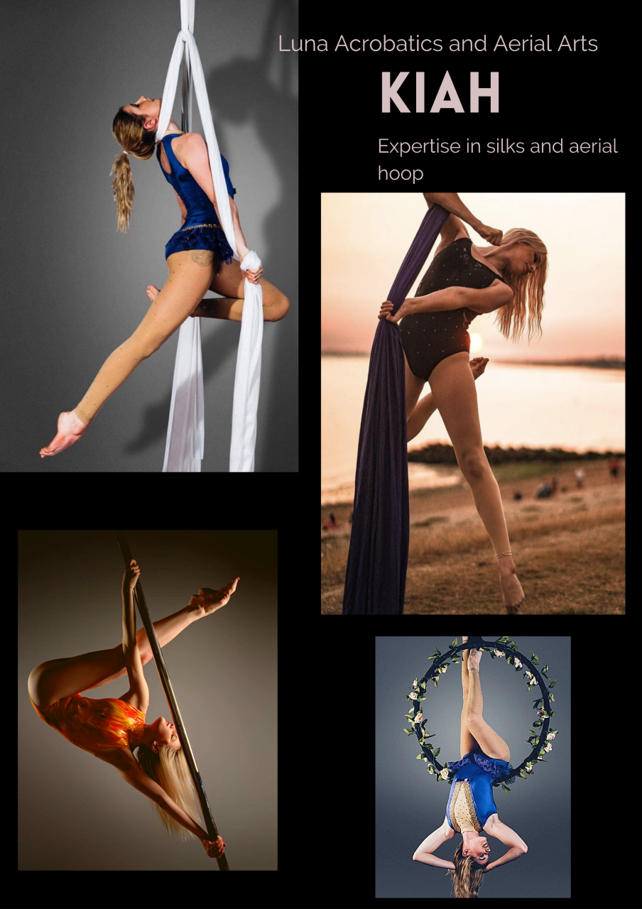 Kiah - Expertise in Silks and Aerial Hoop